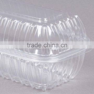 Clamshell Clear Hinged Lid Plastic Hoagie Container photo-5