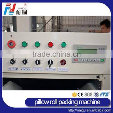 China NaiGu Factory Manufacturing Textile Pillow Roll Packing Machine 07R photo-5