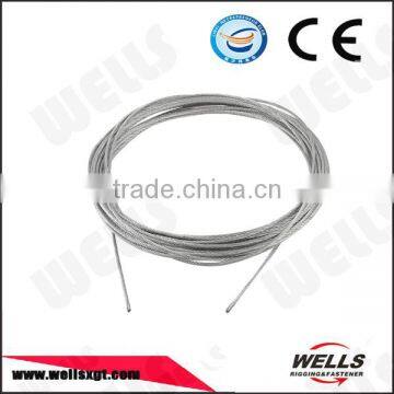 Factory CE certification 3mm 6*12+fc stainless steel 316 wire rope