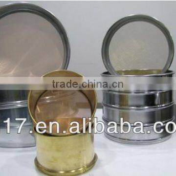 Brass Sieve / Rotary Soil Sieve for test the weight of dry soil (sand)