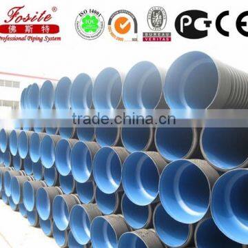 300mm-2200mm HDPE Corrugated Plastic Drainage Pipes photo-2