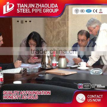 Zhaolida Brand Southern Spiral Pipe Helical Welded Pipe} photo-6