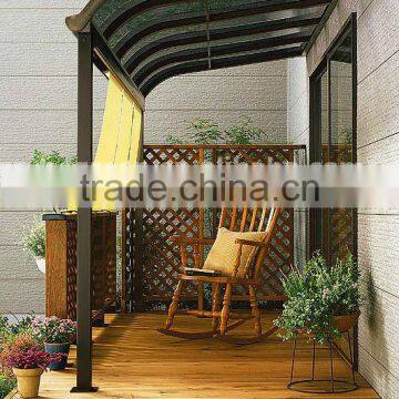 3mx2.3m hot sale outdoor gazebo with polycarbonate sheet package in carton for hot sale