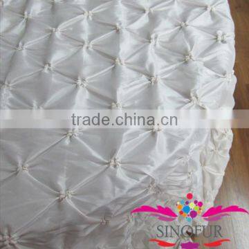 Fashion style ruffled table cloth