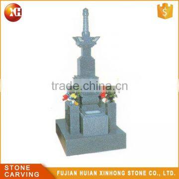 High Quality Black Granite Tombstone photo-4