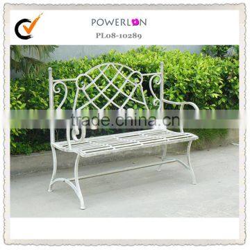 Contryside Vintage Metal outdoor garden bench