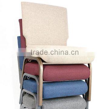 Padded Stacking Wholesale Church Chair Used photo-2