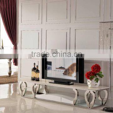 E376 New Style Stainless Steel TV Stand photo-2