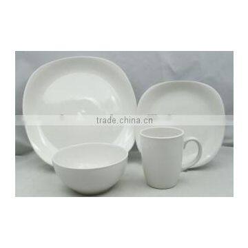 16pcs Hot Sell Three Color Glazed Ceramic Dinner Set With Color Box in Stock photo-3