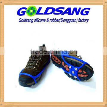 Round-shaped Silicone Crampon Outdoor Snow Shoes Cover photo-3