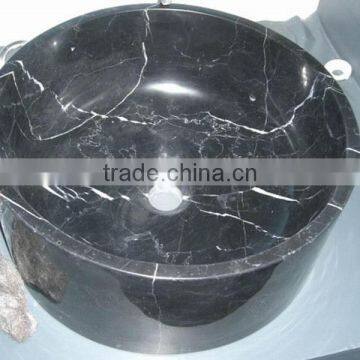 Black Marble Sink for Bathroom