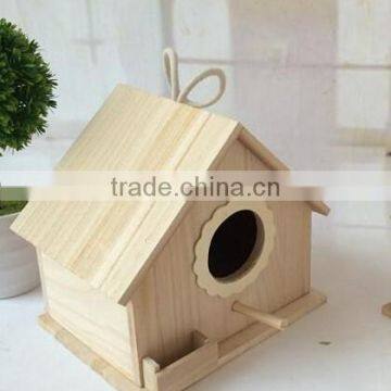 Artificial Wooden Bird Nest House photo-4