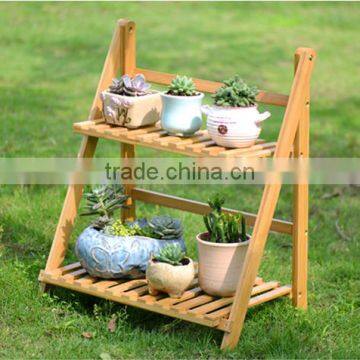 High quality wholesale price two floor flower pot rack for sale