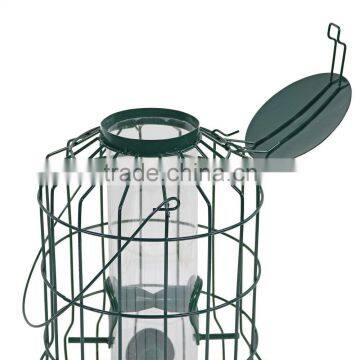 NEW Outdoor 10 Inch Green 4-Peg Squirrel-Proof Wild Bird Feeders photo-4