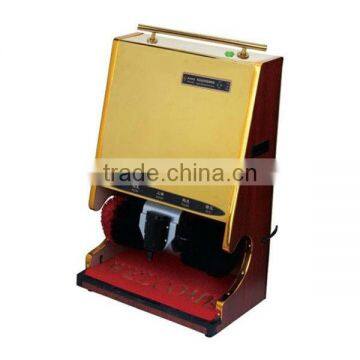 Canton Fair used Portable electric advertising automatic shoe polisher machine factory