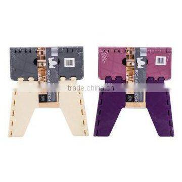 Compact And Portable Plastic Connected Folding Plastic Stool 450694 photo-3