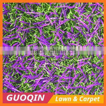 30mm Purple Color PE Synthetic Lawn for Children's Activity Centers photo-5