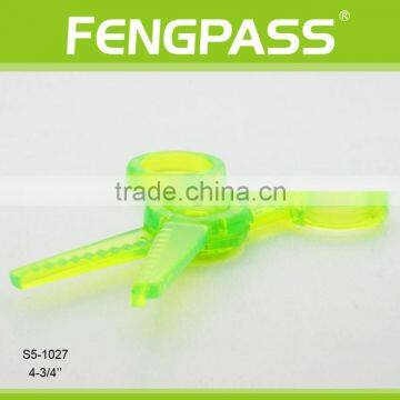 S5-1027 4.75 Inch Plastic Blades Baby Scissors photo-4