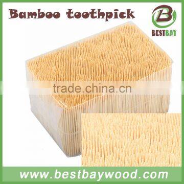 Double pointed bamboo toothpick