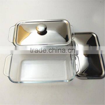 Food Warmer For Catering Buffet Chafer Glass Chafing Dish photo-4