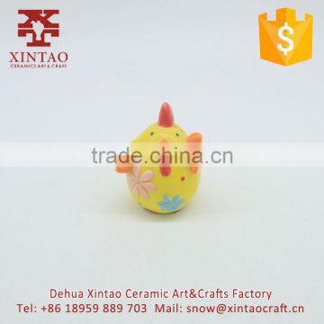 factory wholesale lovely cock shape ceramic pepper shaker