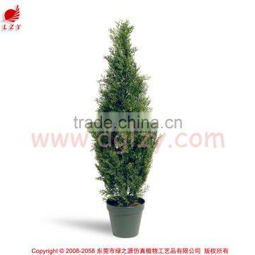 Chinese synthetic topiary boxwood grass tree for Christmas garden decoration