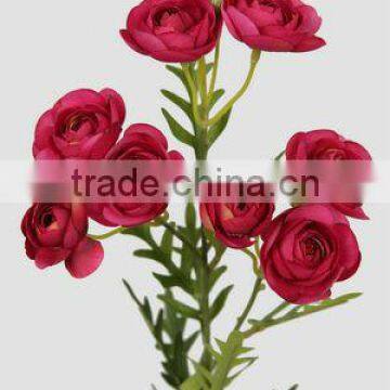 head artificials flowers decorative elegant glass crystal flower vases