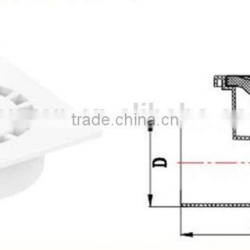 PVC floor drain GB standard TY Factory price Manufacturer good quality Fitting UPVC Rubber Joint plastic fitting for drainage