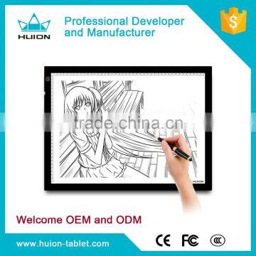 Best selling! Slim Huion A3 LED drawing sketch tracing board light tracing pad