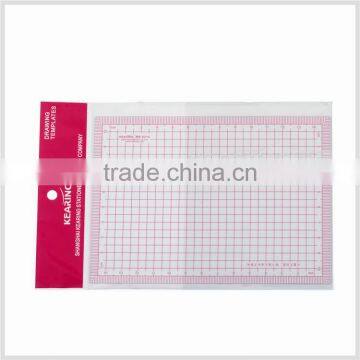 Kearing soft plastic trasparent sewing quilting ruler 110*150mm Built-in calibration for handicraft pattern making# 8010