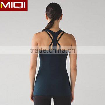 China manufacturer customized Excellent quality Fashion Brand slim fit gym tank top