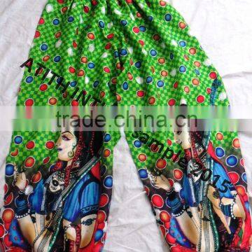 COTTON PRINTED TROUSERS photo-2