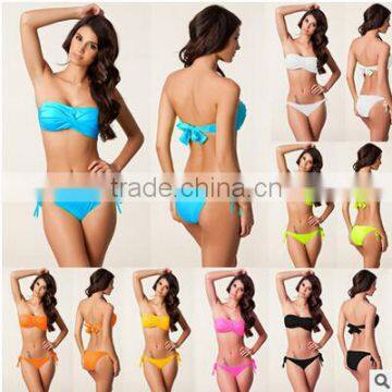 2017 Summer Fashion 11 Colors mature woman bikini