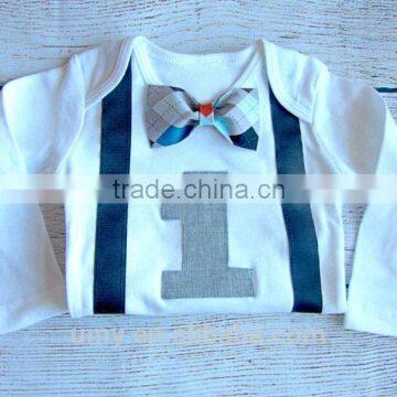 Custom 1 Year Old Birthday Dress For Baby Boy Party Outfit photo-4