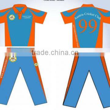 Cricket Team Wears Sublimation