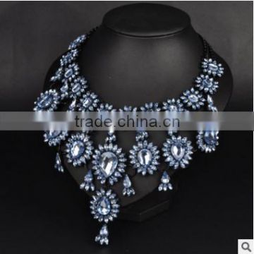 F20003N latest style rosary diamond necklace women decorative necklace