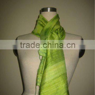 Raw Silk Scarf