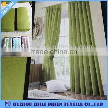 100% Polyester Fancy Window Curtain Fabric With Flower Print photo-3