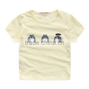 Wholesale Summer Cotton Short Sleeves Boys Kids Round Neck T-shirt photo-5