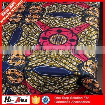 hi-ana fabric3 Meet Oeko-tex standard 100 requirement Good supplying uni wax