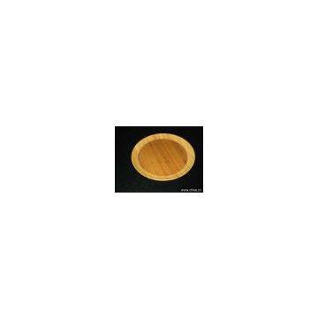 bamboo round tray