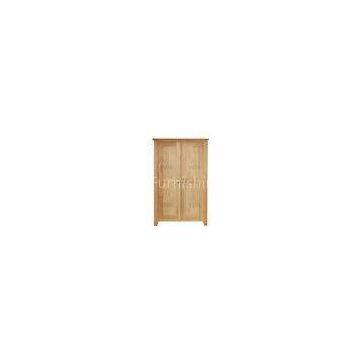 Modern Oak Solid Wood Wardrobes Bedroom Furniture Sets , Eco Friendly