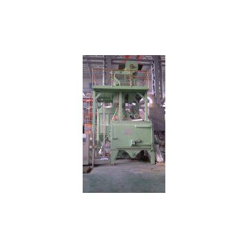 Rotary Table Shot Peening Surface Cleaning Machine