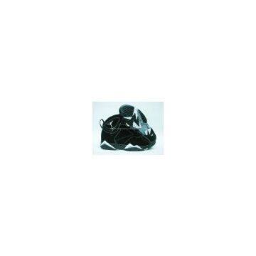 Cheap Jordan 7 Classic Black White Shoes for Men