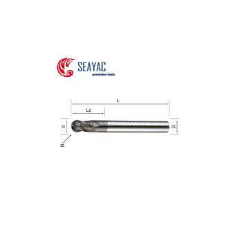 Soild Carbide Ball Nose End Mills