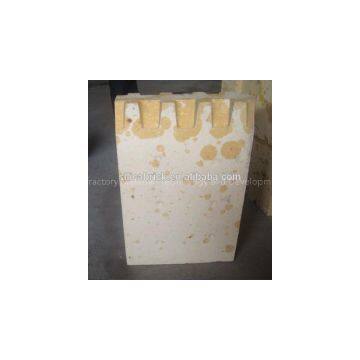 Good acid erosion resistance refreactory brick for glass furnace