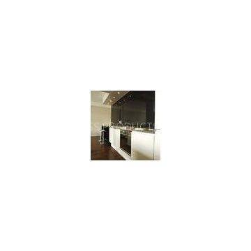 Glass Painted Backsplash , Painted Plexiglass Backsplash Black