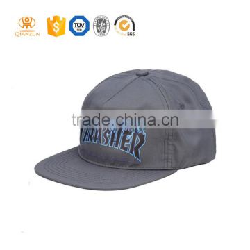 100% polyester snapback promotion custom unstructured snapback caps and hats