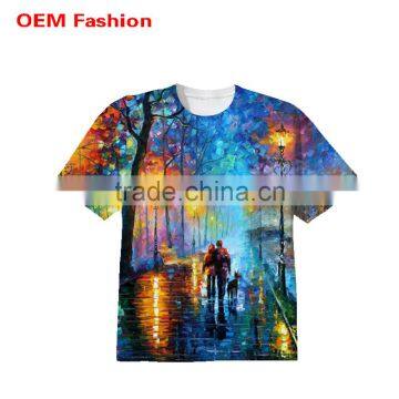 All over sublimation t shirt manufacturing