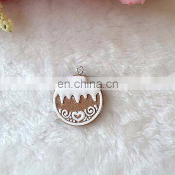 Mix Design Cartoon Snowflake Biscuits Hanging Christmas Tree Ornament Hand Made Polymer Clay Christmas Decorations photo-3